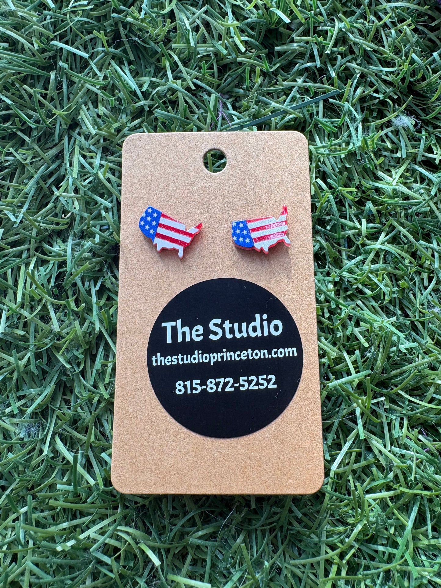 Fourth of July Stud Earrrings
