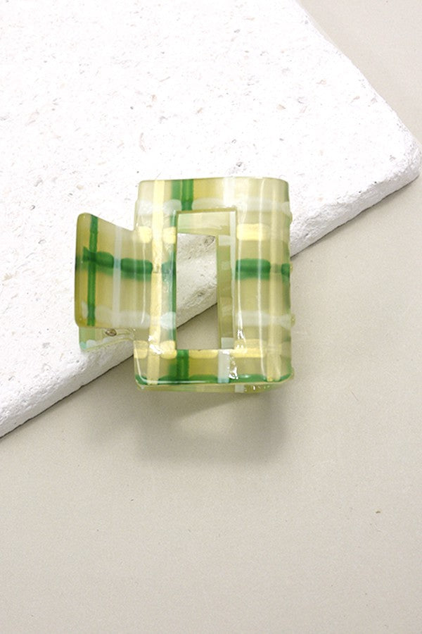 MEDIUM SQUARE HAIR CLIPS
