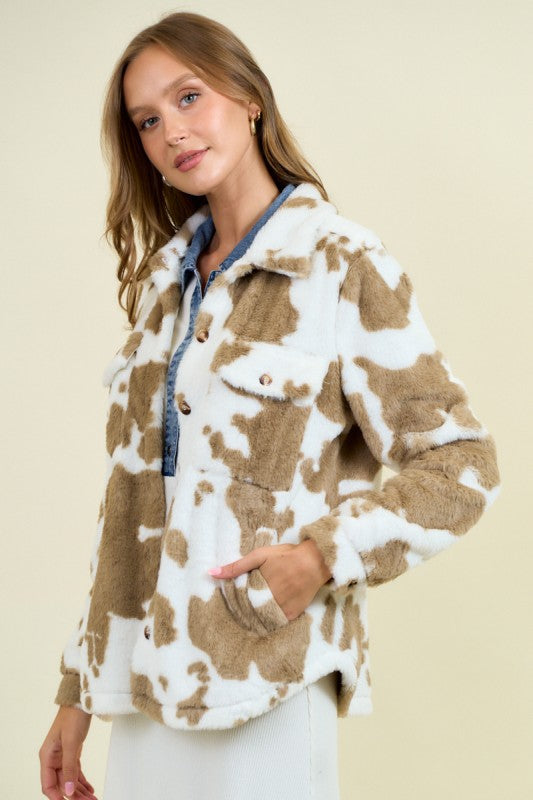 Cow Shacket