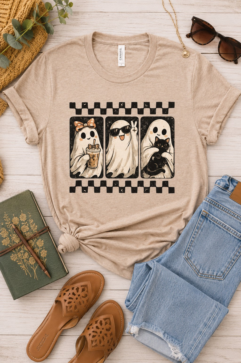 Ghost Friends Graphic Tee