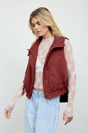 Wave Quilted Vest