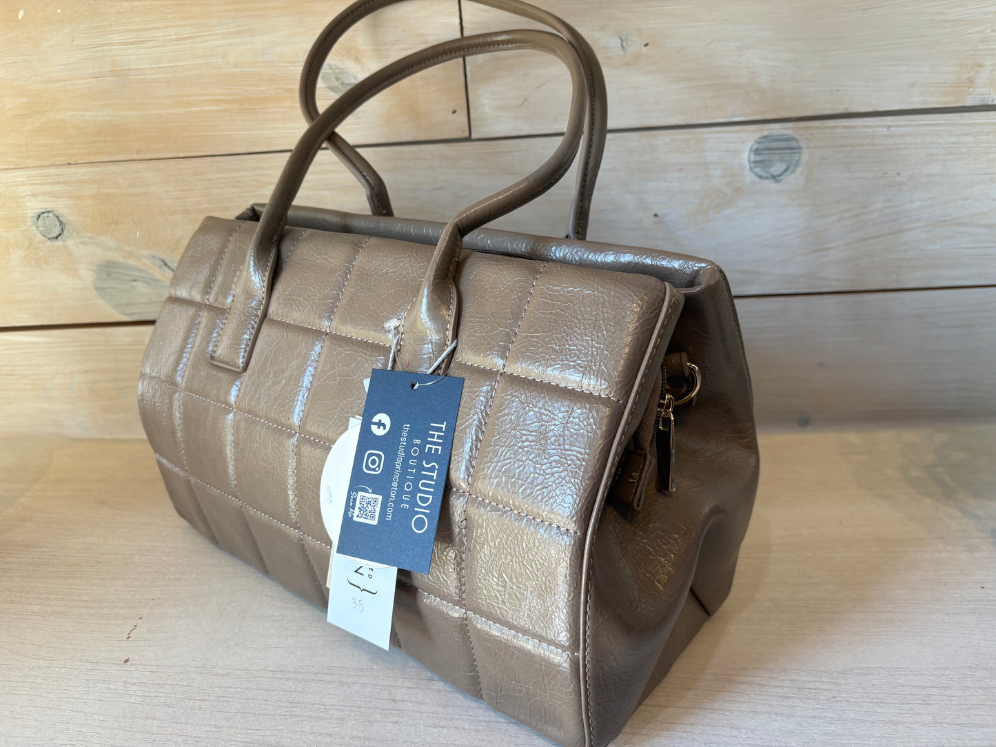 2 in 1 Quilted Tote
