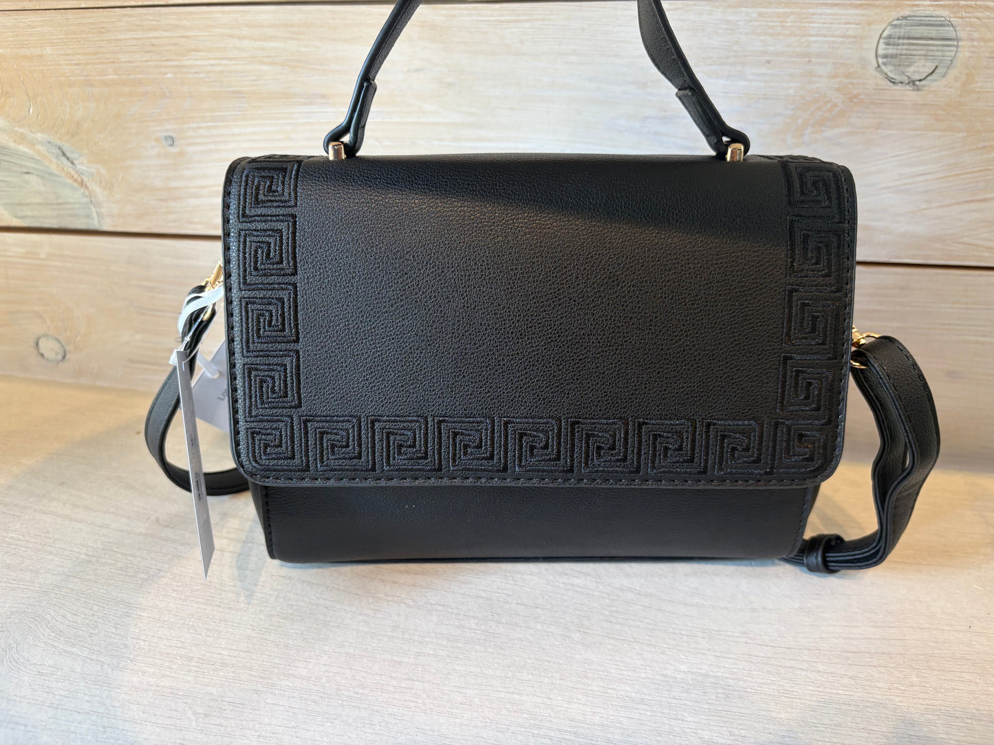 Black Greek Crossbody