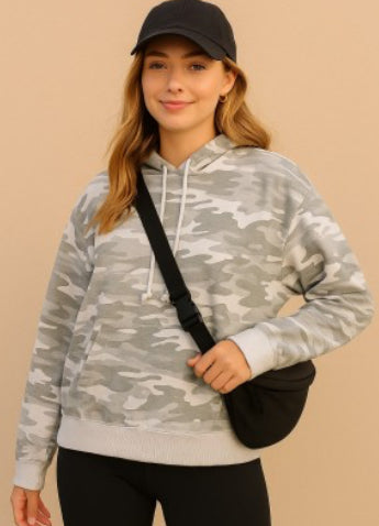 Camouflage Terry Hoodie