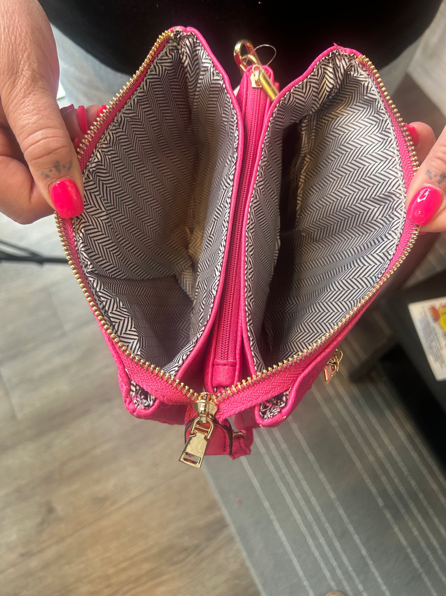 Diamond Puffer Purse
