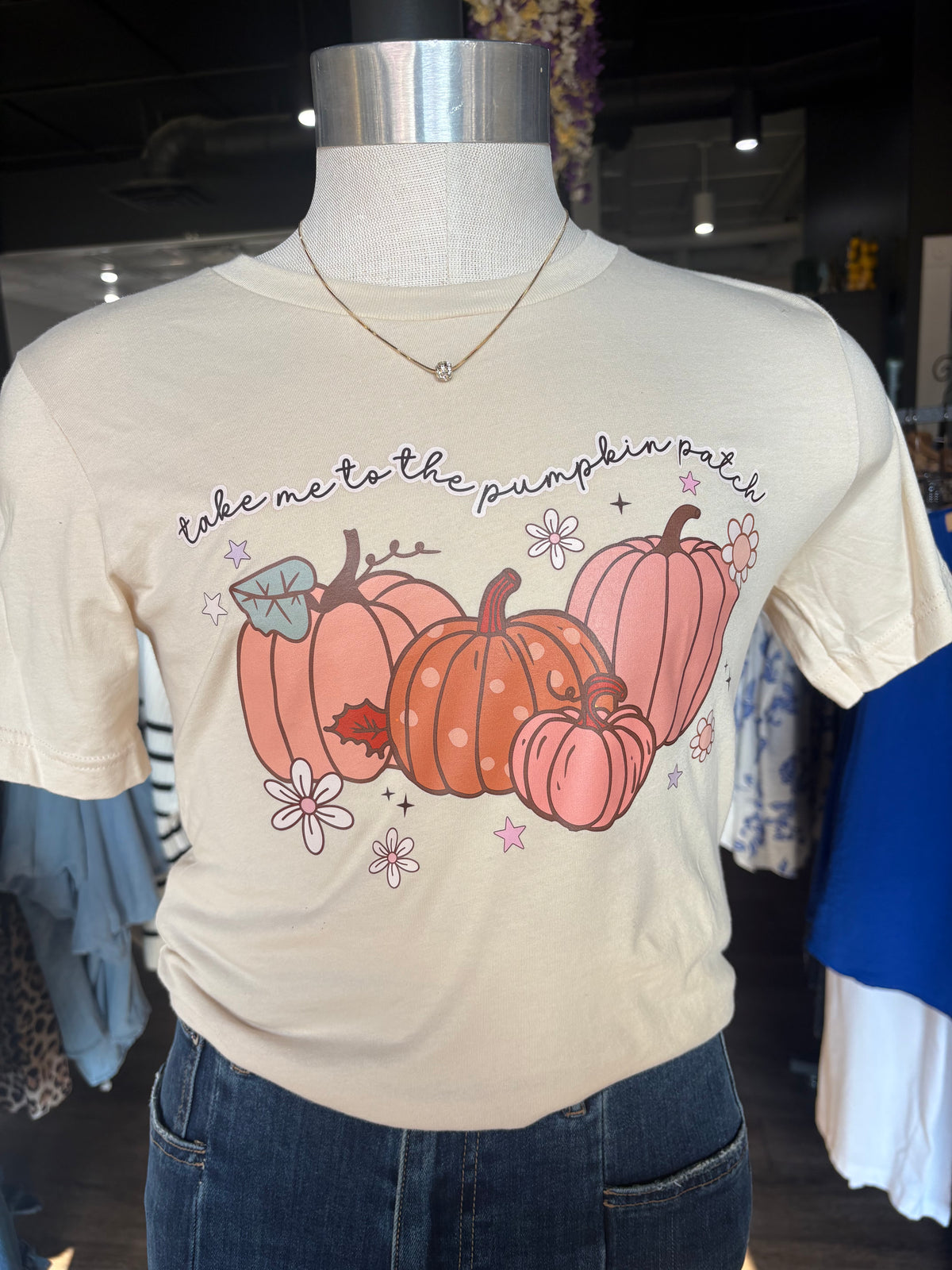Take Me To The Pumpkin Patch Graphic Tee