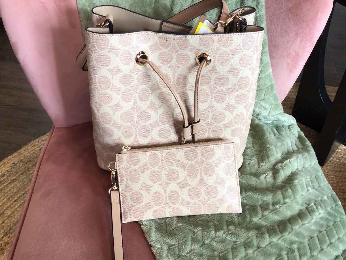Drawstring Bucket Purse