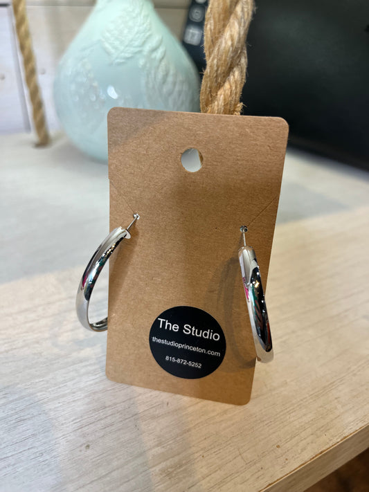 Large Chunky Hoops