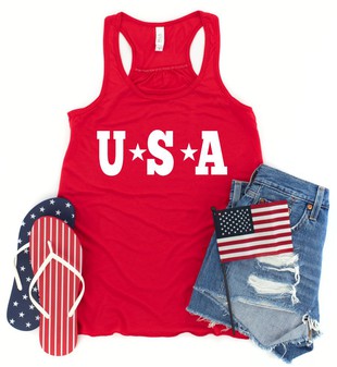 Usa Bella Canvas Tank Top