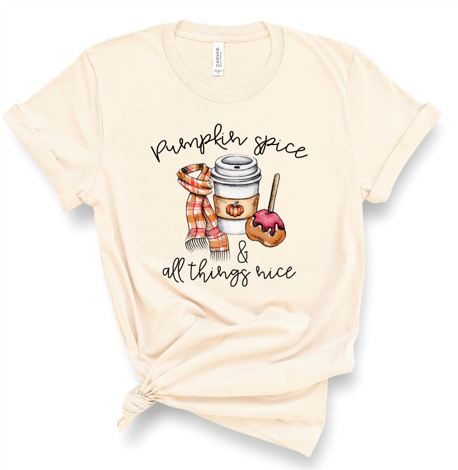 PUMPKIN AND SPICE T-SHIRT