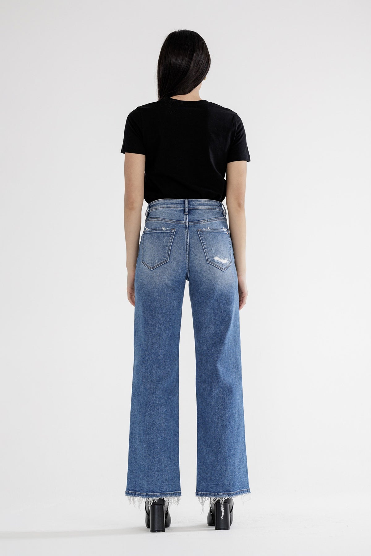 Stretch Super High Rise Wide Leg