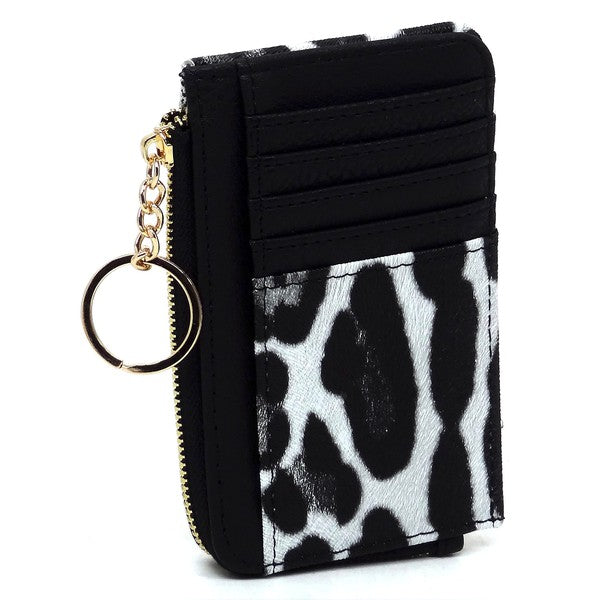 Card Holder Wallet with Key Chain