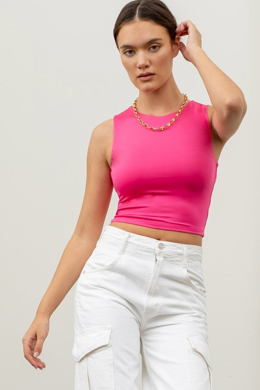 CROPPED TANK TOP