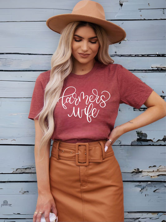 Farmers Wife Graphic Tee