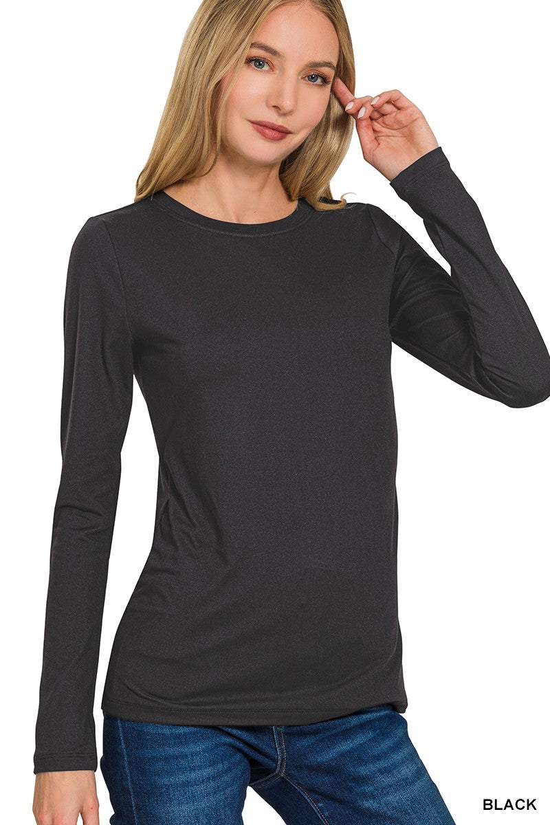 Brushed Long Sleeve Tee
