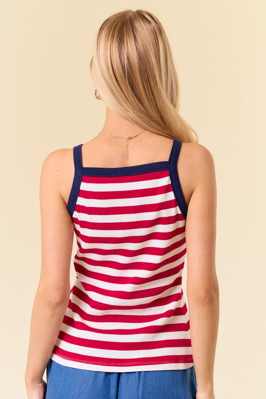 RED, WHITE, AND BLUE, TANK