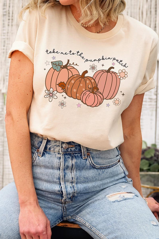 Take Me To The Pumpkin Patch Graphic Tee