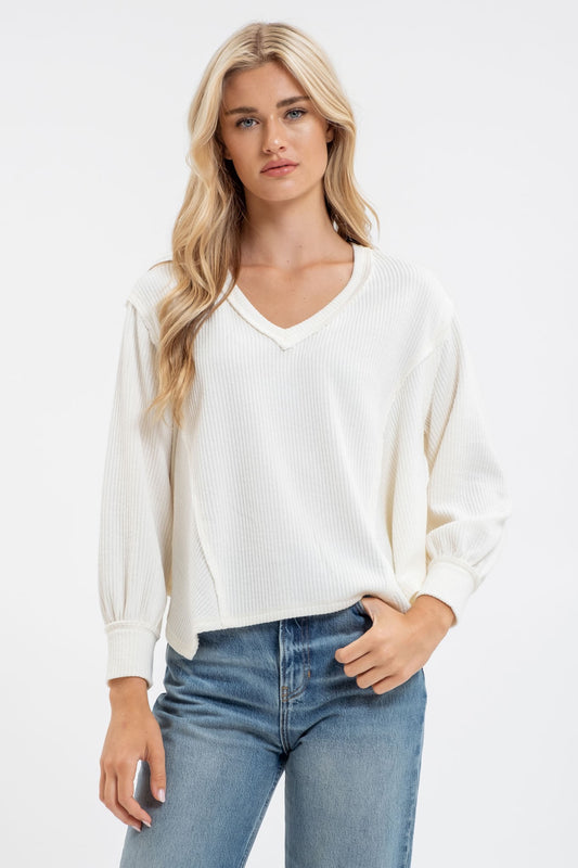 ASYMMETRICAL LONG SLEEVE