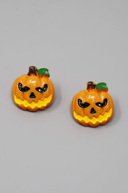 JACK-O-LANTERN EARRINGS