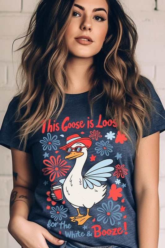 4th Of July Goose Graphic Tee