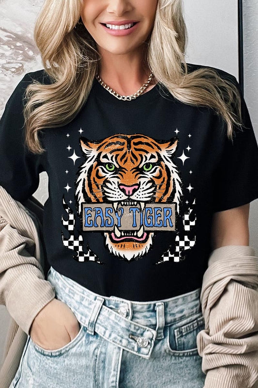 Retro Easy Tiger Graphic Tee