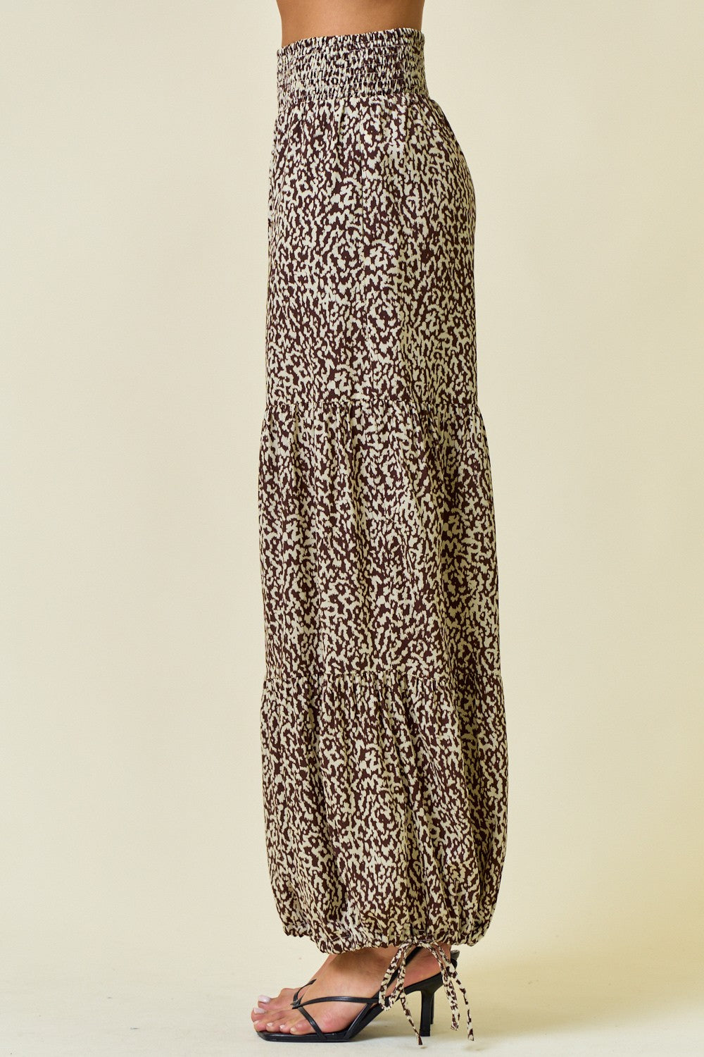 Tiered Wide Leg Pants