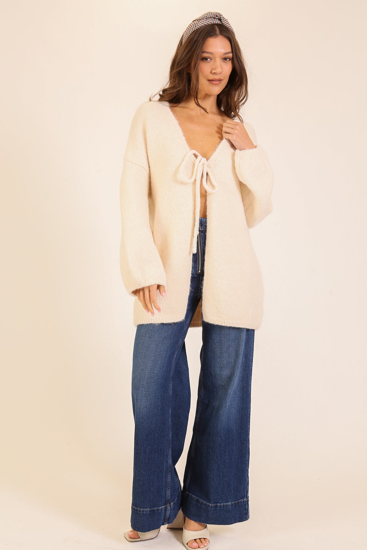 The Aspen Tie-front Cardigan