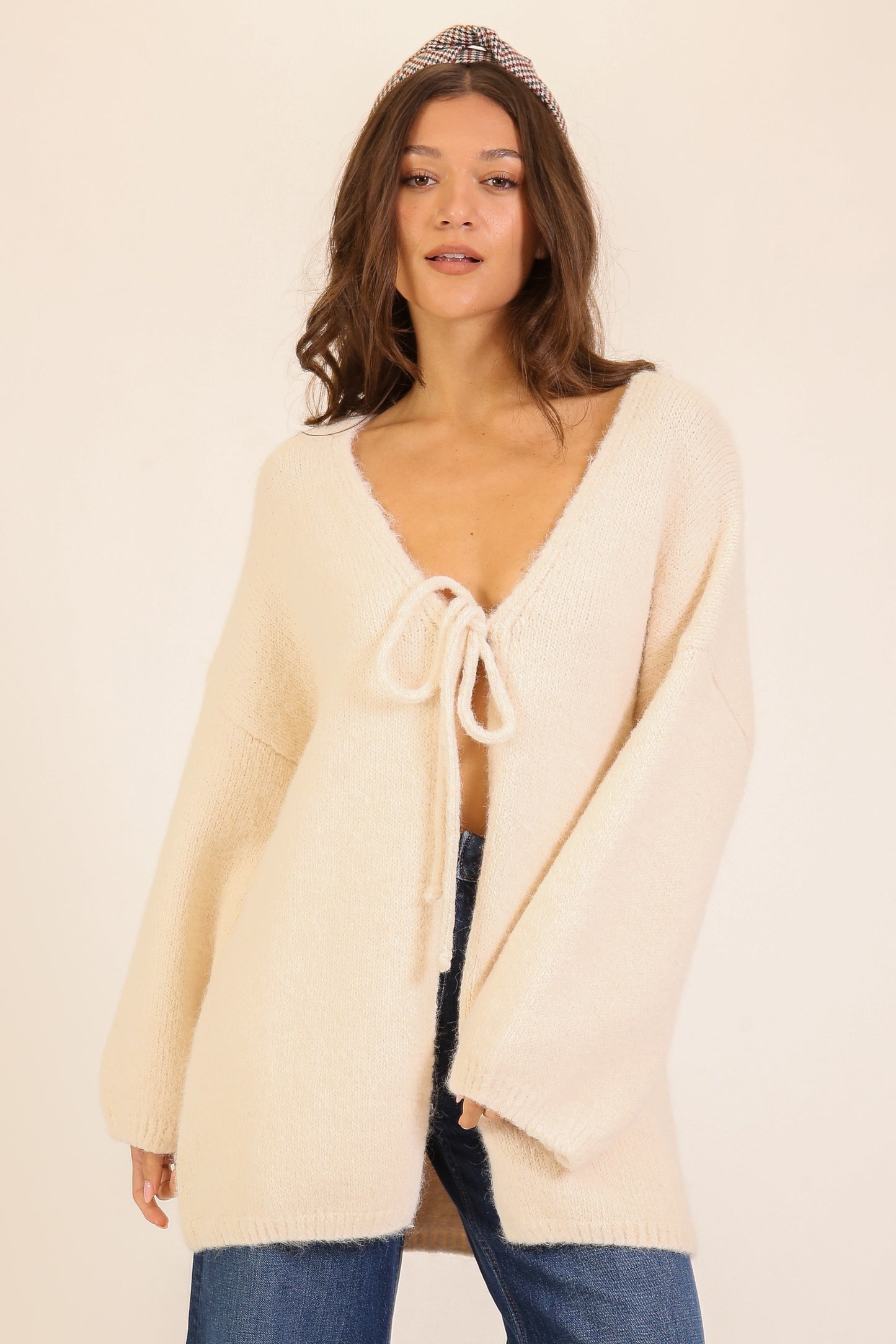 The Aspen Tie-front Cardigan