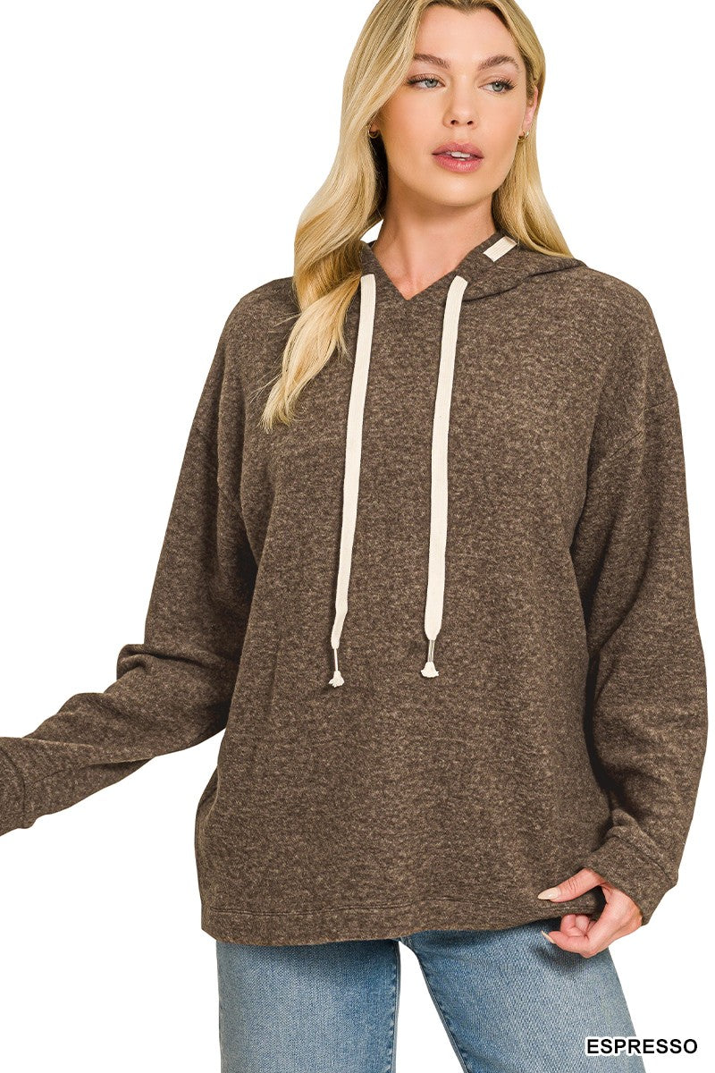 Soft Brushed Hacci Hoodie