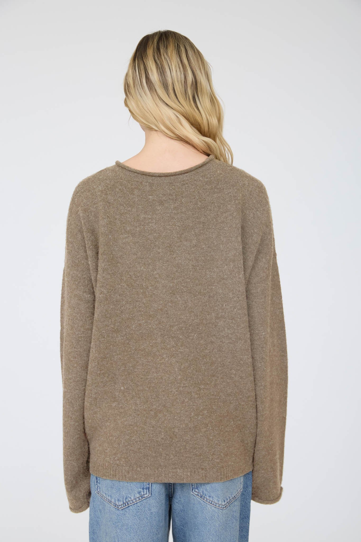 Henley Pullover Sweater