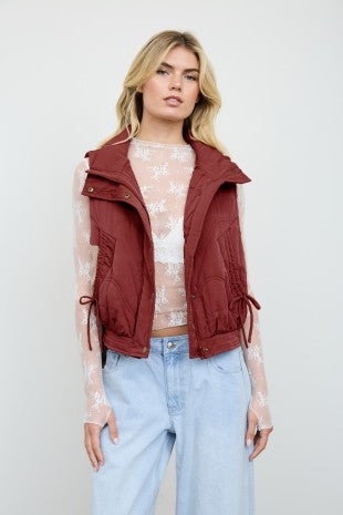 Wave Quilted Vest