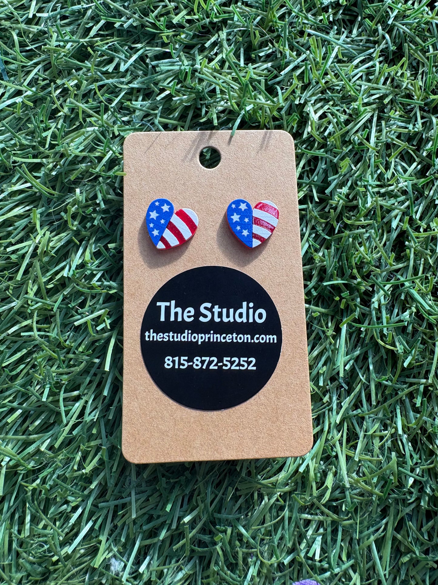 Fourth of July Stud Earrrings