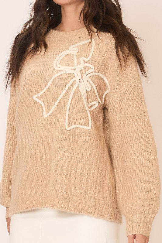 Bow Knit Sweater