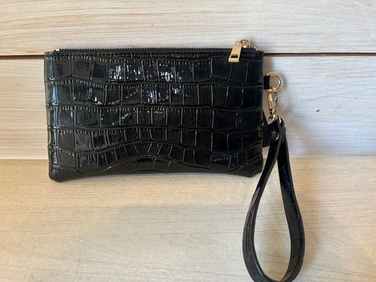 Black Scale Clutch