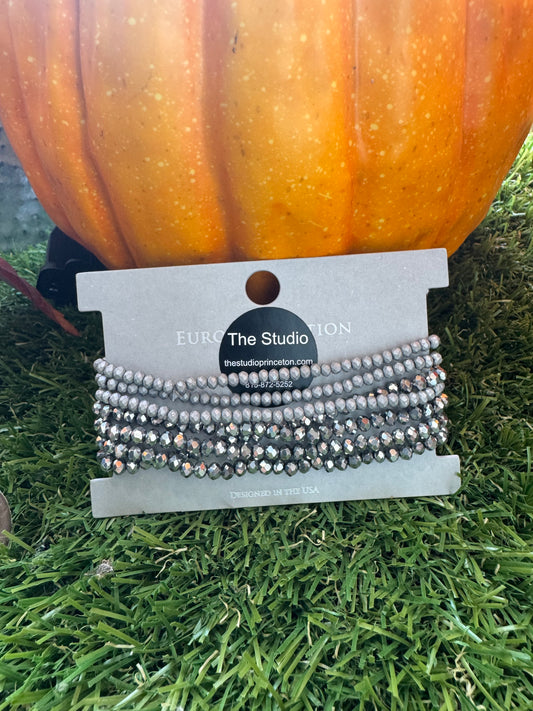 Silver Euro Bracelet