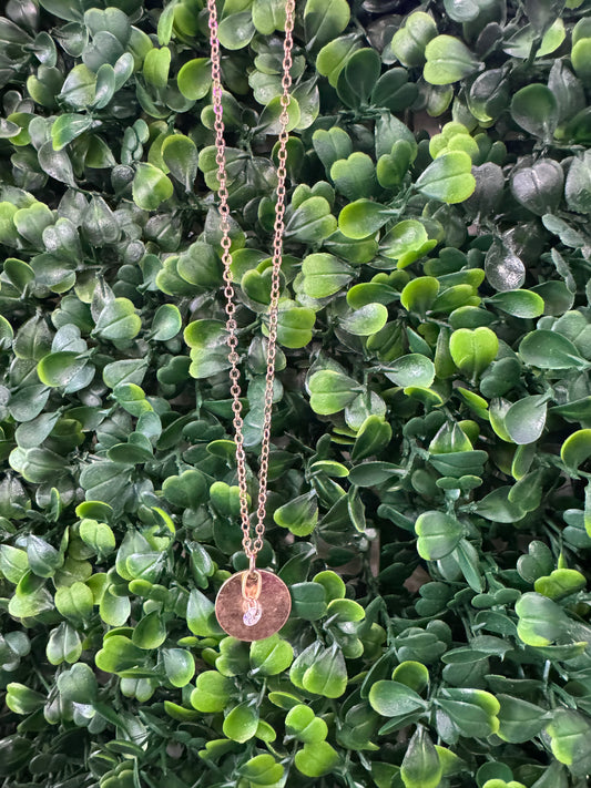Gold Coin Necklace