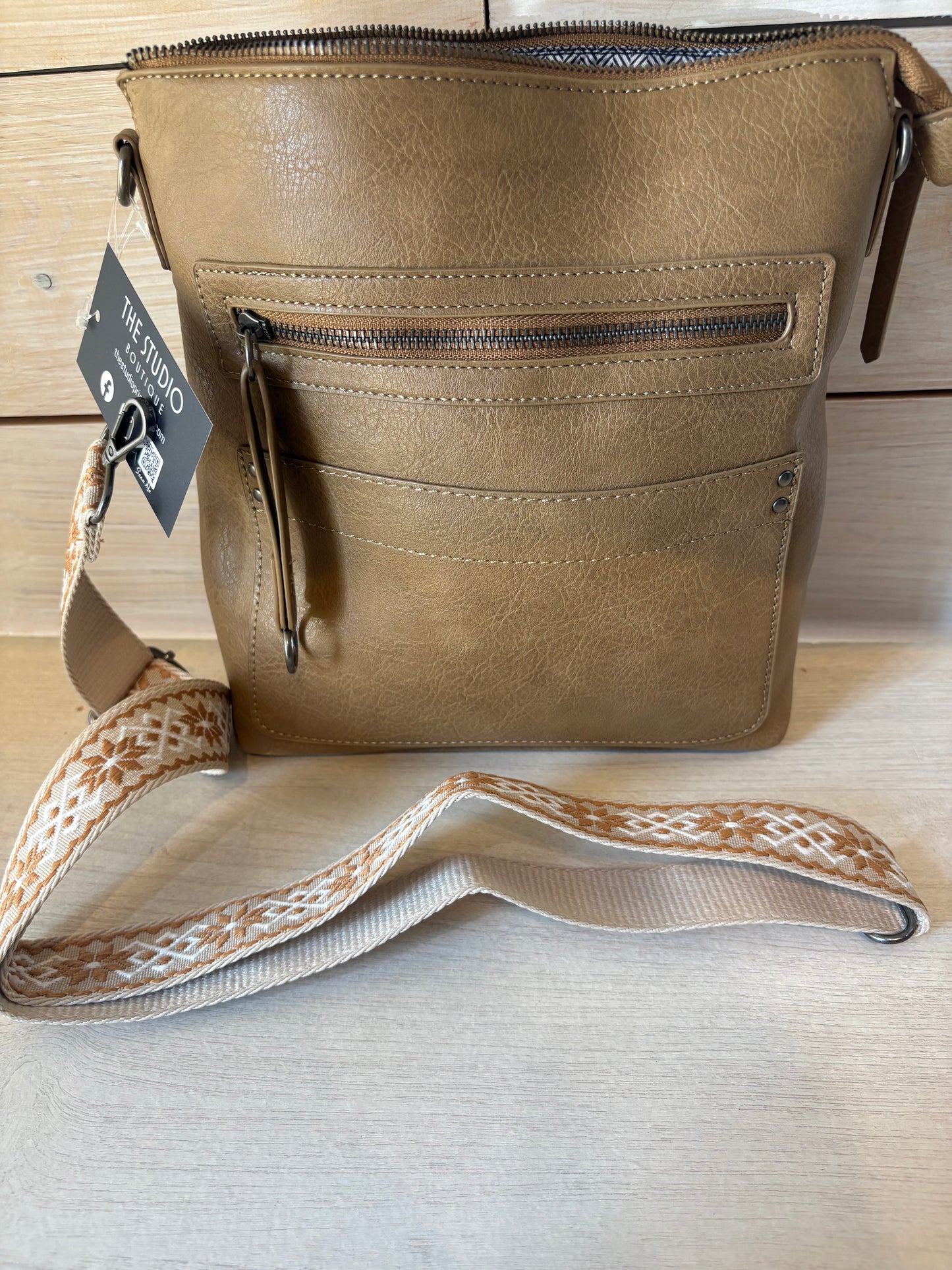 Taupe Everyday Crossbody