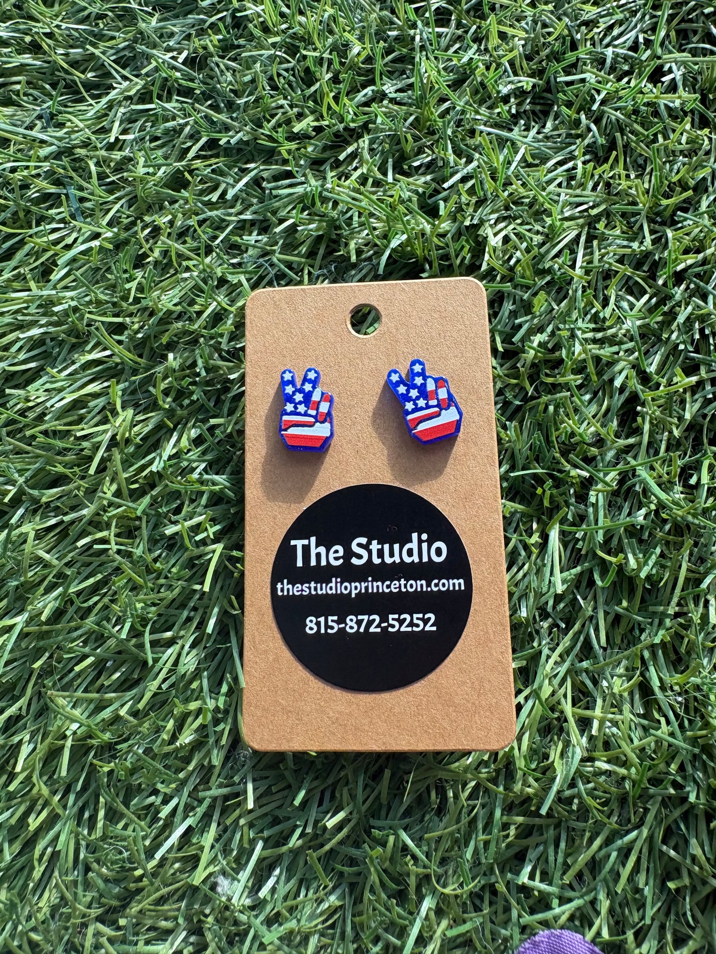 Fourth of July Stud Earrrings