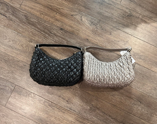 Textured Leather Purse