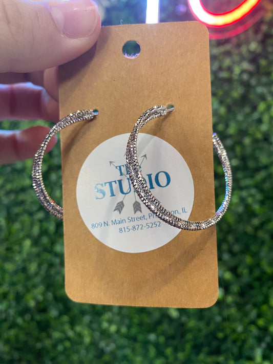 DOUBLE WRAP HOOPS