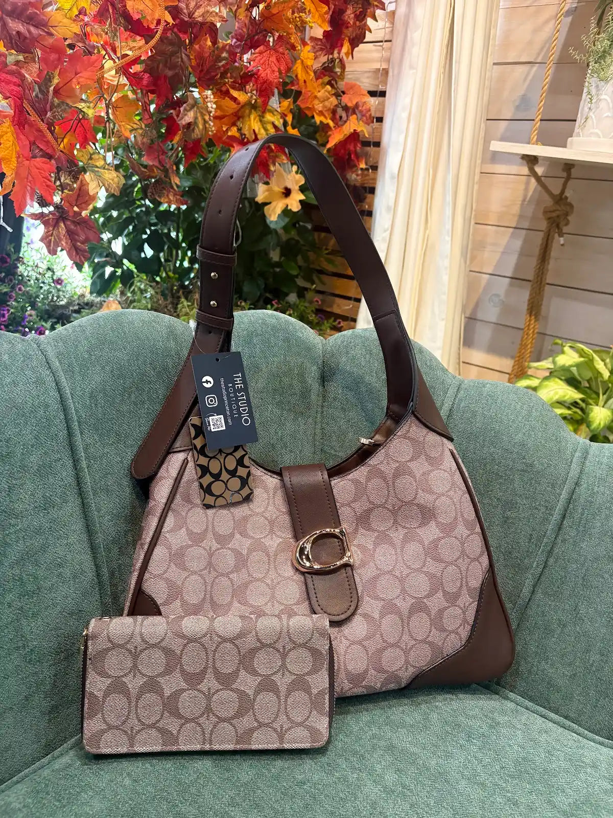 Buckle Shoulder Bag
