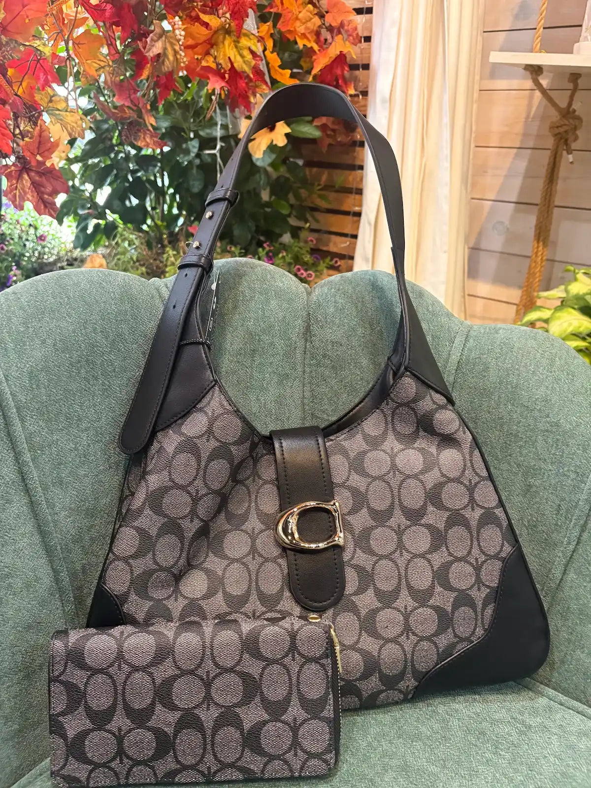 Buckle Shoulder Bag