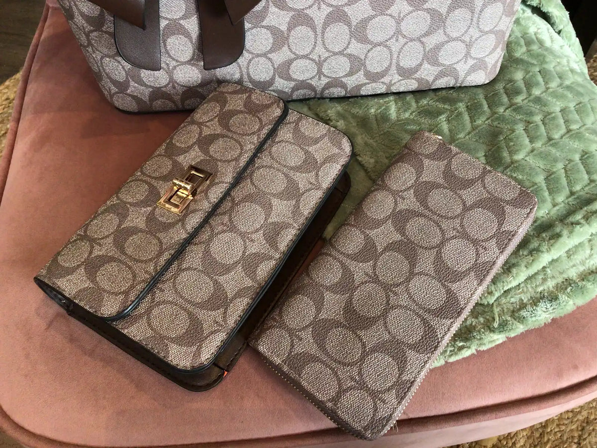 Square Body With Bow Detail Purse