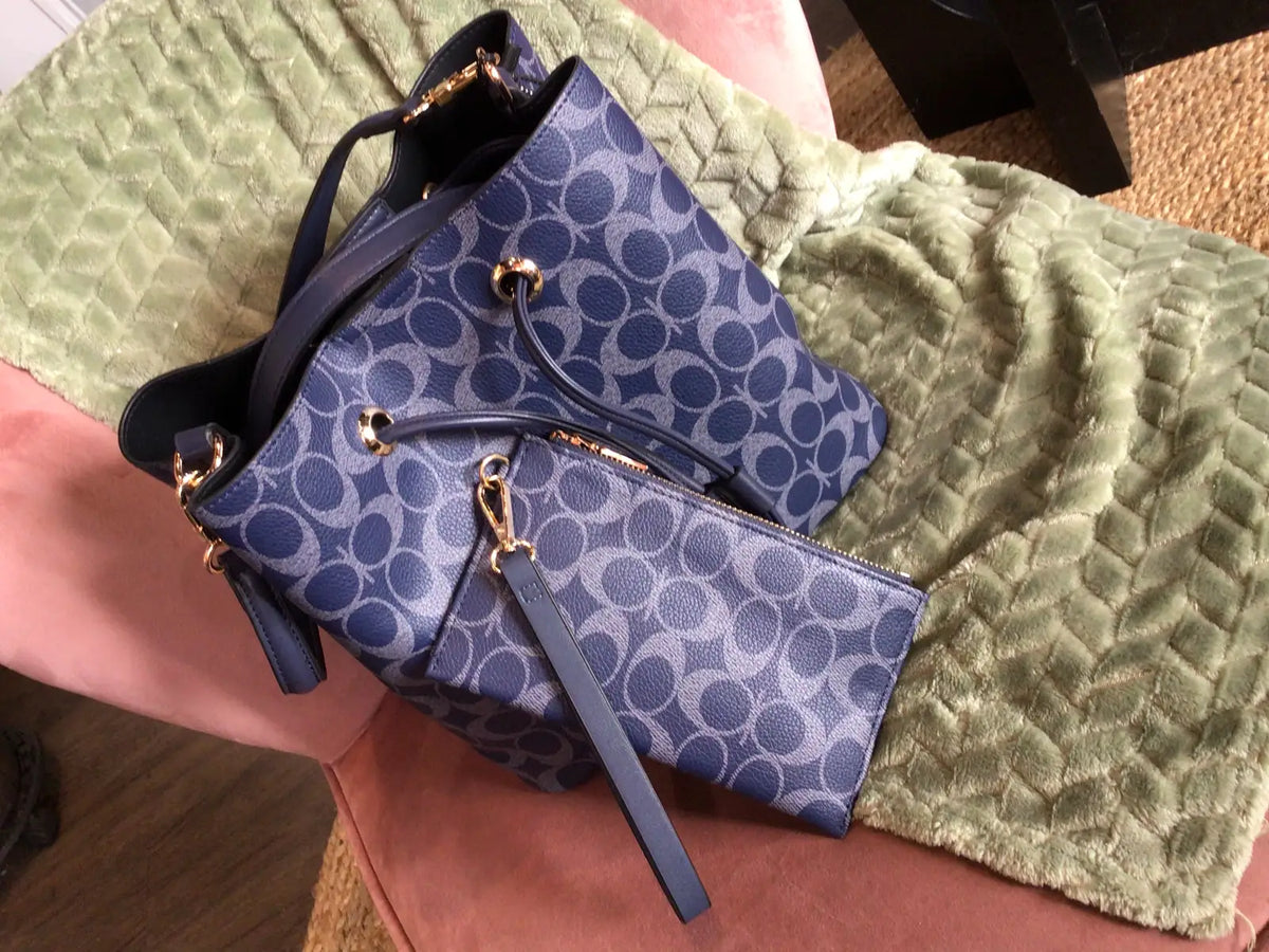 Drawstring Bucket Purse