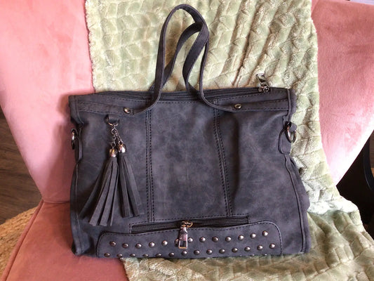 Studded Tote Bag