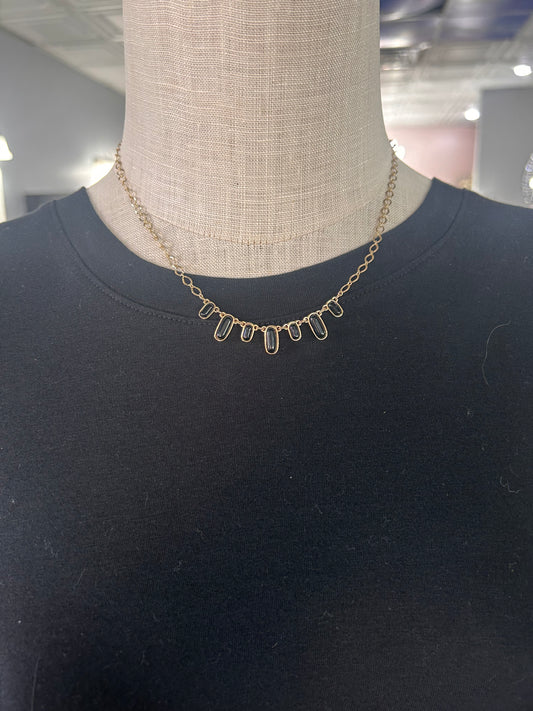 Black Accented Necklace