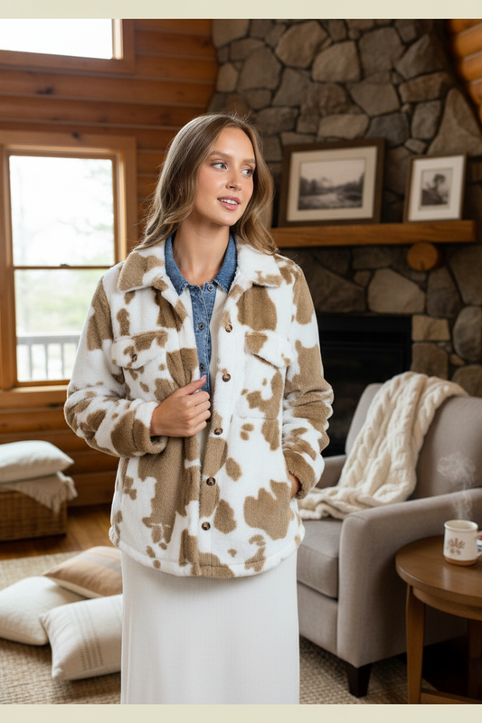 Cow Shacket