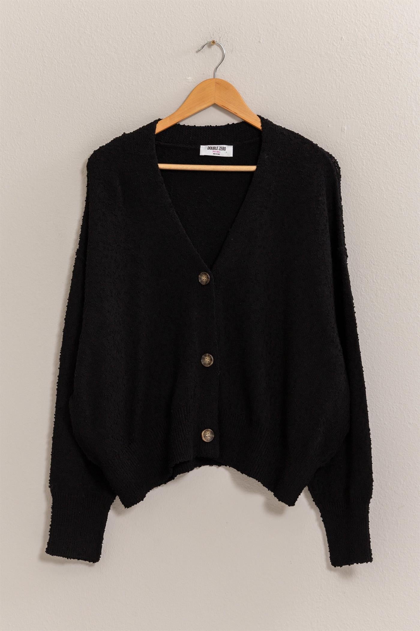 BUTTON UP CARDIGAN