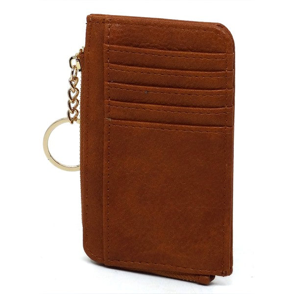 Card Holder Wallet with Key Chain
