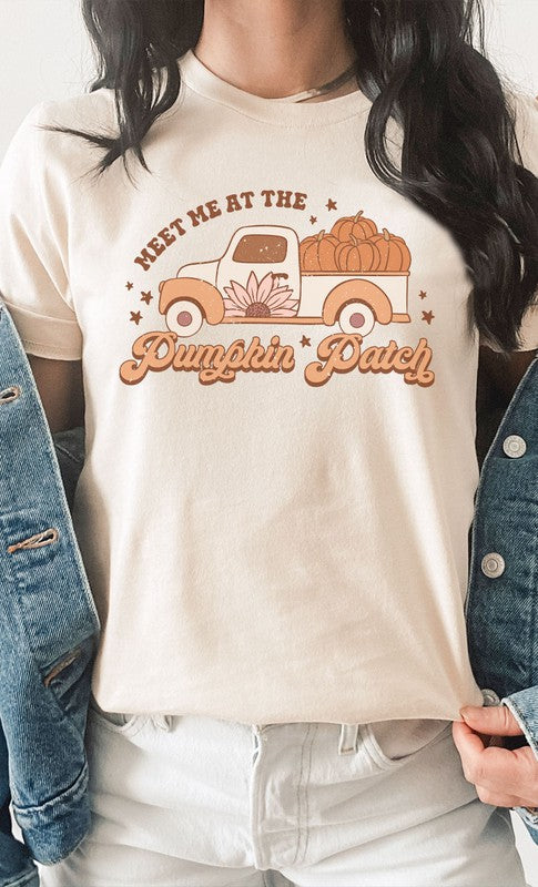 RETRO PUMPKINS TRUCK GRAPHIC TEE